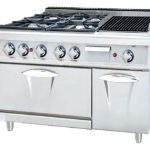 Cocina A Gas 6 Fuegos Con Horno + Barbacoa Fondo 730