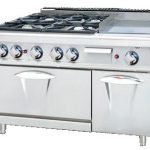 Cocina A Gas 4 Fuegos Con Horno + Frytop Fondo 730