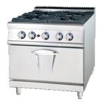 Cocina A Gas 4 Fuegos Con Horno Fondo 730