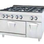 Cocina A Gas 6 Fuegos Con Horno Fondo 900