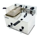 Freidora Eléctrica 10+10 Litros Con Grifo