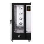 Horno Eléctrico De Panadería Digital Con Pantalla Táctil De 7 Con Carro De 16 Bandejas Stb 616 V7 T