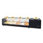 Vitrina Refrigerada De Tapas Arilex 6 Bandejas Doble Piso