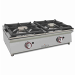 Cocina A Gas Sobremostrador Arilex De 2 Fuegos De 58 + 58 Kw