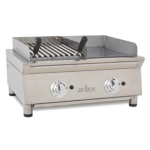 Frytops A Gas 35 Cm Acero De 15 Mm Cromo Duro + Barbacoa A Gas 35 Cm