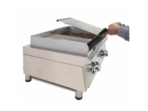 Parrilla Vasca A Gas 70 Cm Con Piedra Volcánica - Imagen 2