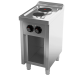 Cocina Eléctrica 2 Placas Con Mueble Ce2P600E Hr Fainca