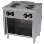 Cocina Eléctrica 4 Placas Con Mueble Ce4P600E Hr Fainca