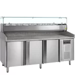 Mesa Para Pizza Incl. Unidad De Condimentos