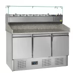 Mesa Para Pizza Incl. Unidad De Condimentos