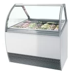 Vitrina Expositora Para Helados Con Display Ventilada