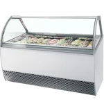 Vitrina Expositora Para Helados Con Display Ventilada