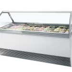 Vitrina Expositora Para Helados Con Display Ventilada