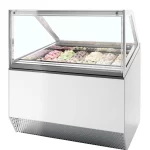 Vitrina Expositora Para Helados Con Display Ventilada