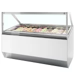 Vitrina Expositora Para Helados Con Display Ventilada