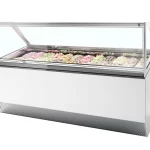 Vitrina Expositora Para Helados Con Display Ventilada