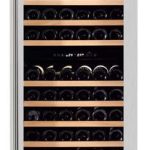 Armario Cava de Vino 2 temperaturas 140 botellas 595X700X1605h mm PEKIN W-140