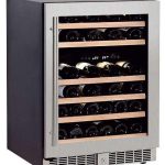 Armario Cava de Vino 2 temperaturas 50 botellas 595x580x870h mm PEKIN W-50