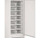 Armario Congelación 450 Litros Lacado Plata 700x700x2070h mm con 14 cajones AVEIRO CVL70POS