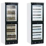 Armario Refrigerado 2 medias puertas de cristal 595x640x1840h mm Línea VIBORG SCU2375