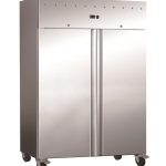 Armario Refrigerado Snack Acero Inoxidable 2 Puertas 1000 litros 1340x700x2010h mm PEKIN SNACK800TNV