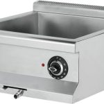 Baño María Capacidad 1-GN1/1 + 2-GN1/4 (no incluidas) 3 kW 600x635x285h mm EMP6SE020 Línea 600 Estambul