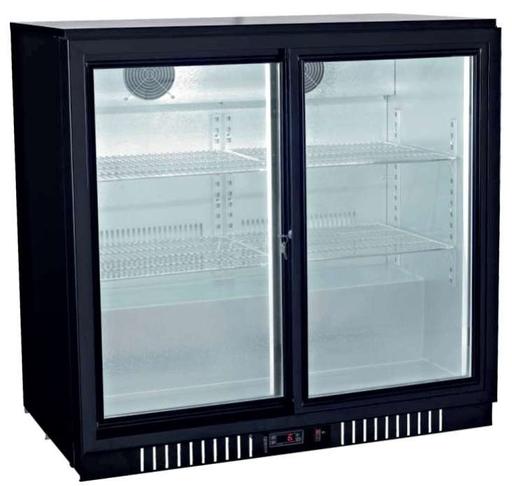 Botellero Expositor Contramostrador 2 puertas correderas de 900 x520 x900h mm PEKIN BB2S Botellero Expositor Contramostrador 2 puertas correderas de 900 x520 x900h mm PEKIN BB-2S - Imagen 1