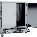 Carro Caliente Alto Doble Cuerpo 39 bandejas GN2/1de 1455 x845 x1675h mm CC-39GN