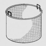 Cesta 50 Litros para colar la pasta B700006 MAGISTRA PLUS 700