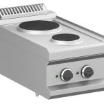 Cocina Eléctrica 2 zonas Redondas Sobremesa MPR74T MAGISTRA PLUS 700
