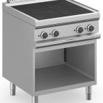 Cocina Eléctrica 4 zonas Cuadradas Rebajadas con Mueble MPQR77A MAGISTRA PLUS 700
