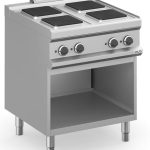 Cocina Eléctrica 4 zonas Cuadradas con Mueble MPQ77A MAGISTRA PLUS 700
