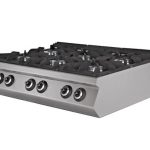 Cocina a Gas Sobremesa 6 fuegos 6 x 8,74 kW 1200x900x300h mm EMPPLS9KG030 Línea 900 Estambul