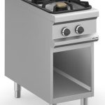 Cocina a gas 2 fuegos 2x5,5 Kw con Mueble MFB94AXXS MAGISTRA PLUS 900