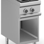 Cocina a gas 2 fuegos 2x7 Kw con Mueble MFB74AXL MAGISTRA PLUS 700