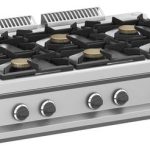 Cocina a gas 6 fuegos 6x7 Kw Sobremesa MFB711TXL MAGISTRA PLUS 700