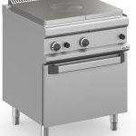 Cocina de Plancha Radiante a Gas 70 cm con Horno a Gas MTPG77FG MAGISTRA PLUS 700