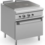 Cocina de Plancha Radiante a Gas 80 cm con Horno a Gas MTPG98FG MAGISTRA PLUS 900