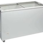 Congelador Horizontal Puerta Vidrio Corredera de 1063 x670 x895h mm AVEIRO ICE300NTVS