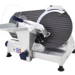 Cortadora de Embutidos Profesional PREMIUM cuchilla 250 mm Aluminio Anodizado CH250-FPQ (Fabricación Italiana)