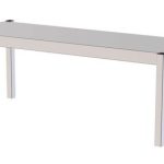 Estante Sobremesa Acero Inoxidable Simple Para Mesas De Trabajo 1700x350x300h mm UTS135170S1