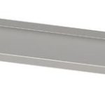 Estante de pared individual acero inoxidable AISI 201 1200x300x400 mm EI123 Línea Varsovia (951733120)