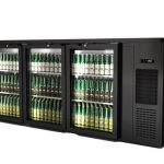 Expositor Botellero Refrigerado 3 puertas capacidad 575  botellas  1989x528x850h mm Línea CORDOBA CMRV-3