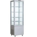 Expositor Refrigerado 4 Caras 238 litros Blanco de 515x485x1715h mm Línea Pekín XC238L-B