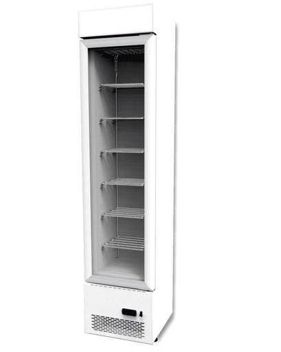 Expositor Refrigerado Congelados Estático Tipo Slim 110 Litros 400 x 480 x 1870h mm SF110 Línea Córdoba - Imagen 1