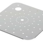 Fondo Perforado Acero Inoxidable 500x500 mm ISA500500PB