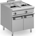 Freidora Eléctrica 2 cubas 18+18  Litros 32 kW MFRE98A MAGISTRA PLUS 900