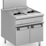 Freidora a Gas 2 cubas 18+18  Litros 36 kW MFRG98A MAGISTRA PLUS 900