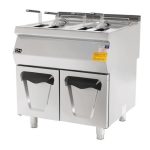 Freidora a Gas 24 + 24 Litros 2 x 17,4 kW 800x900x850h mm EMPPLS9FG020 Línea 900 Estambul