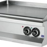 Fry tops Eléctrico sobremesa liso acero rectificado 12 mm 10,8 kW 900x635x285h mm EMP6IE030 Línea 600 Estambul